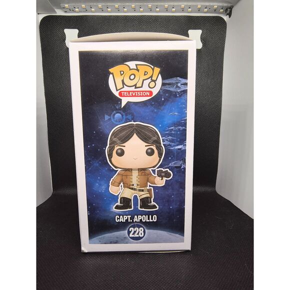 Funko Television Capt. Apollo from Battlestar Galactica #228 - Mint Condition - Picture 2 of 6